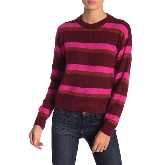 CODEXMODE Striped Pullover Sweater Sized Large New with Tags - Picture 1 of 5